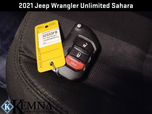 2021 Jeep Wrangler Unlimited Sahara 4x4
