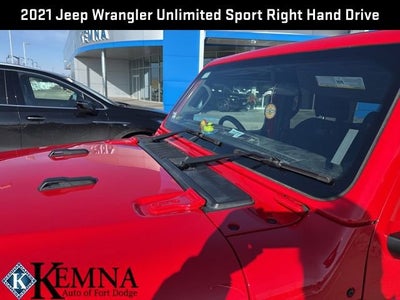 2021 Jeep Wrangler Unlimited Sport RHD 4x4