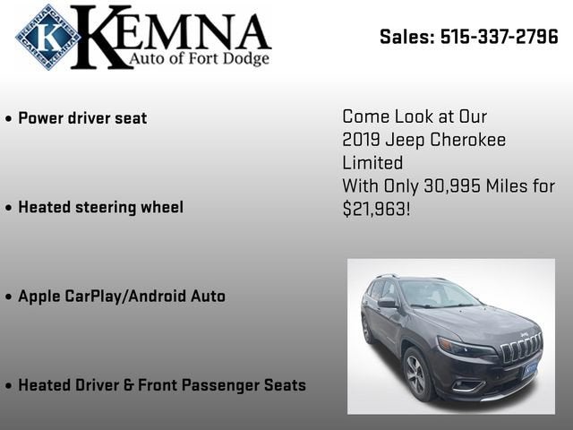 2019 Jeep Cherokee Limited 4x4