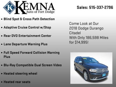 2018 Dodge Durango Citadel AWD