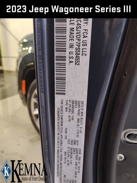 2023 Jeep Wagoneer Series III 4x4