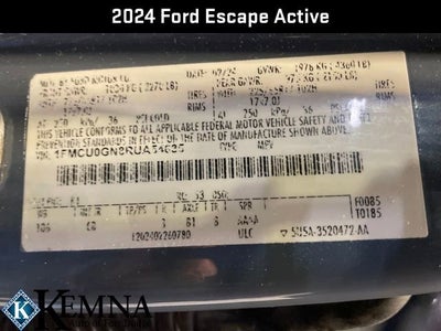 2024 Ford Escape Active