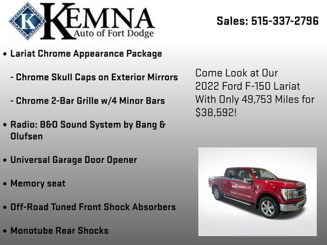 2022 Ford F-150 LARIAT