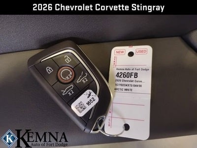 2026 Chevrolet Corvette Stingray 2LT