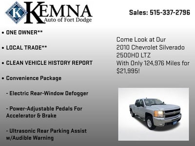 2010 Chevrolet Silverado 2500 HD LTZ