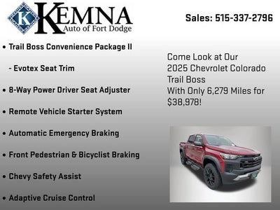 2025 Chevrolet Colorado Trail Boss