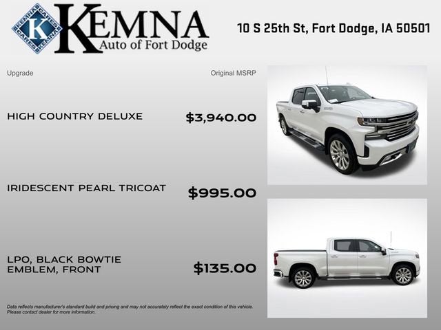 2019 Chevrolet Silverado 1500 High Country