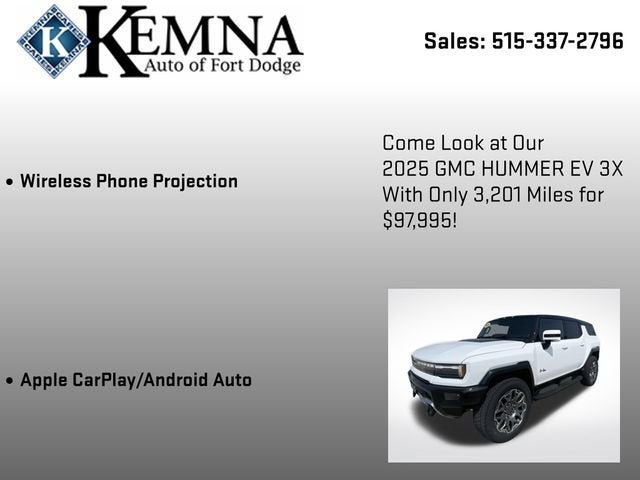 2025 GMC HUMMER EV SUV 3X