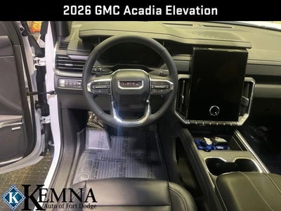 2026 GMC Acadia Elevation