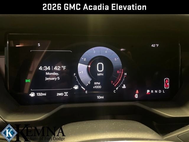2026 GMC Acadia Elevation