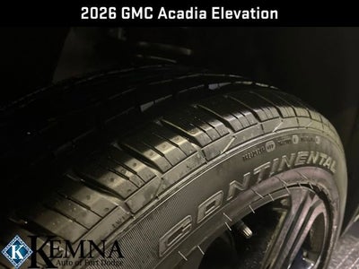2026 GMC Acadia Elevation