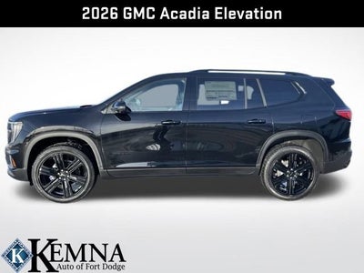 2026 GMC Acadia Elevation