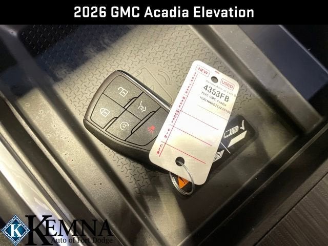 2026 GMC Acadia Elevation