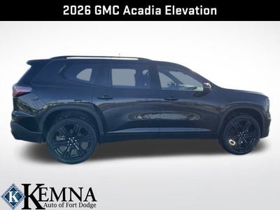 2026 GMC Acadia Elevation