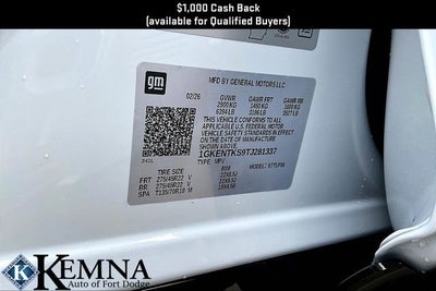 2026 GMC Acadia Denali Ultimate