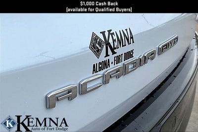 2026 GMC Acadia Denali Ultimate