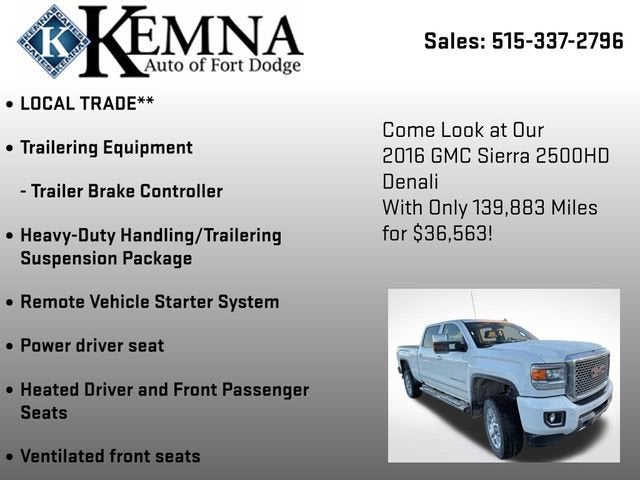 2016 GMC Sierra 2500 HD Denali