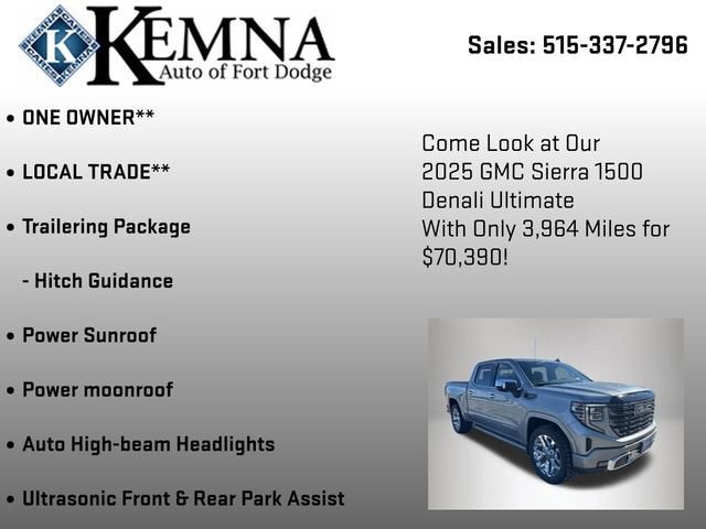 2025 GMC Sierra 1500 Denali Ultimate