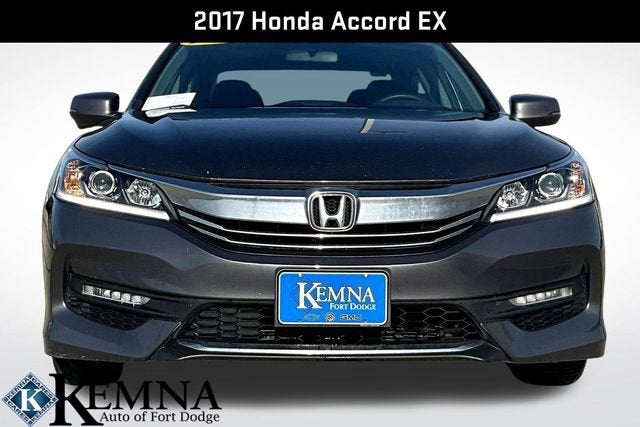 Used 2017 Honda Accord EX with VIN 1HGCR2E77HA100138 for sale in Fort Dodge, IA