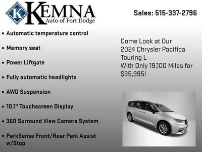 2024 Chrysler Pacifica Touring L AWD