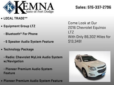 2016 Chevrolet Equinox LTZ