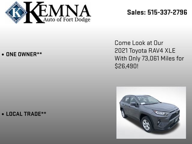 2021 Toyota RAV4 XLE