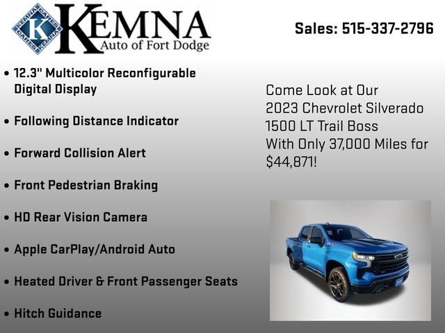 2023 Chevrolet Silverado 1500 LT Trail Boss