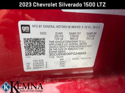 2023 Chevrolet Silverado 1500 LTZ