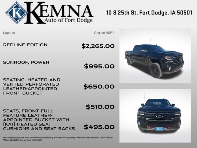 2018 Chevrolet Silverado 1500 LTZ