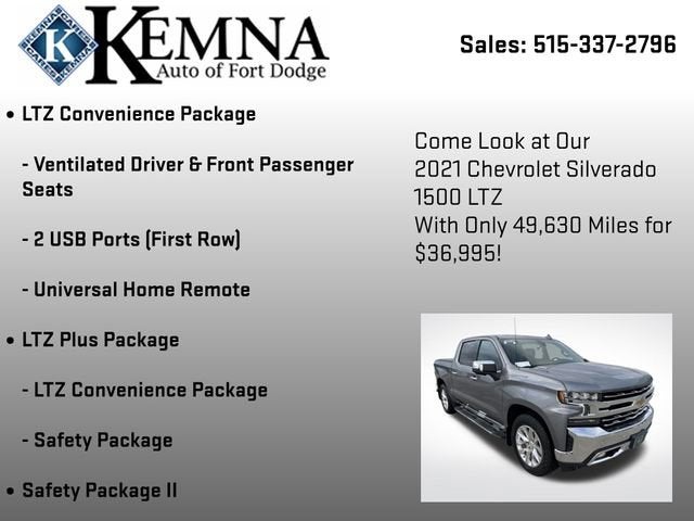 2021 Chevrolet Silverado 1500 LTZ