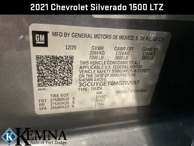 2021 Chevrolet Silverado 1500 LTZ