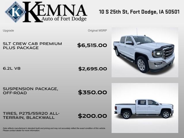 2018 GMC Sierra 1500 SLT