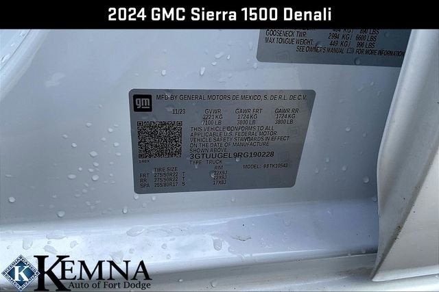 2024 GMC Sierra 1500 Denali