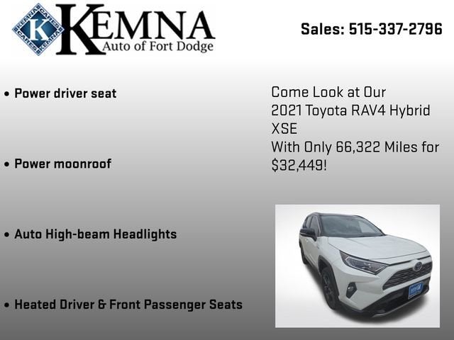 2021 Toyota RAV4 Hybrid XSE