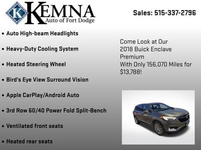 2018 Buick Enclave Premium