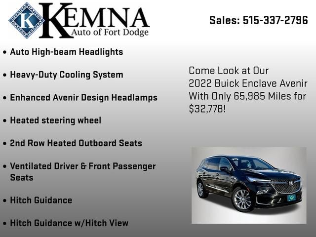 2022 Buick Enclave Avenir