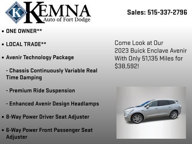 2023 Buick Enclave Avenir