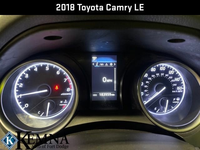 2018 Toyota Camry XLE
