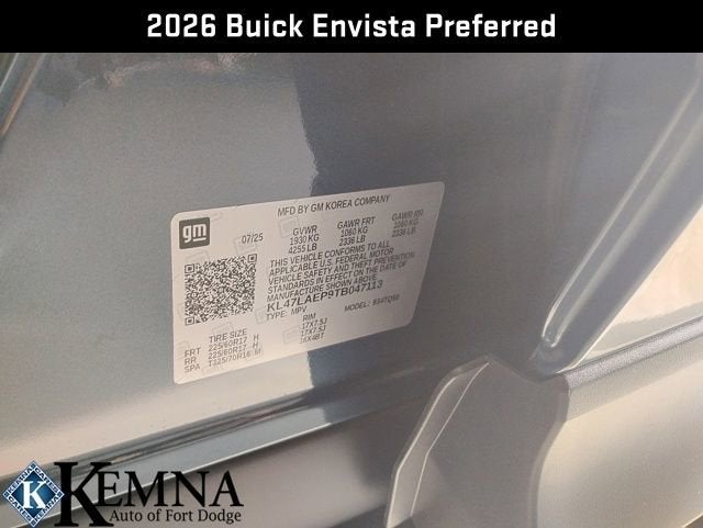 2026 Buick Envista Preferred