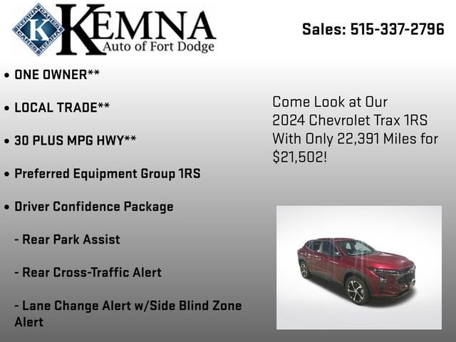 2024 Chevrolet Trax 1RS