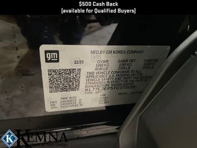 2026 Chevrolet Trax 2RS