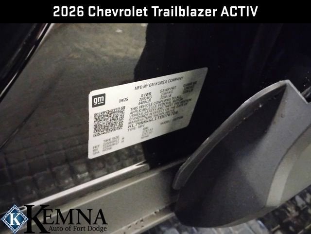 2026 Chevrolet Trailblazer ACTIV