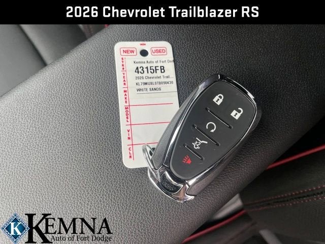 2026 Chevrolet Trailblazer RS