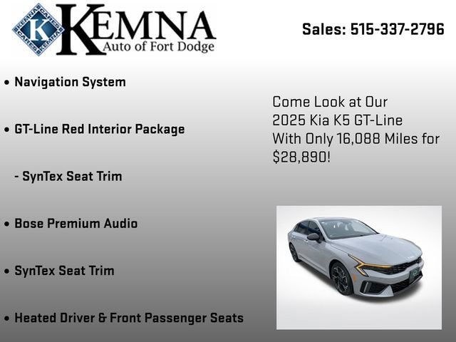 2025 Kia K5 GT-Line