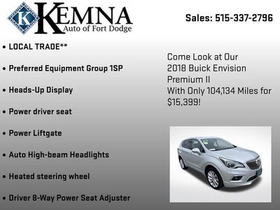 2018 Buick Envision Premium II