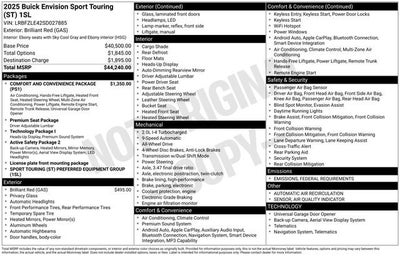 2025 Buick Envision Sport Touring