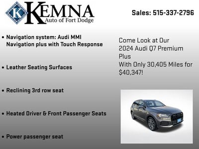 2024 Audi Q7 Premium Plus 45 TFSI quattro Tiptronic