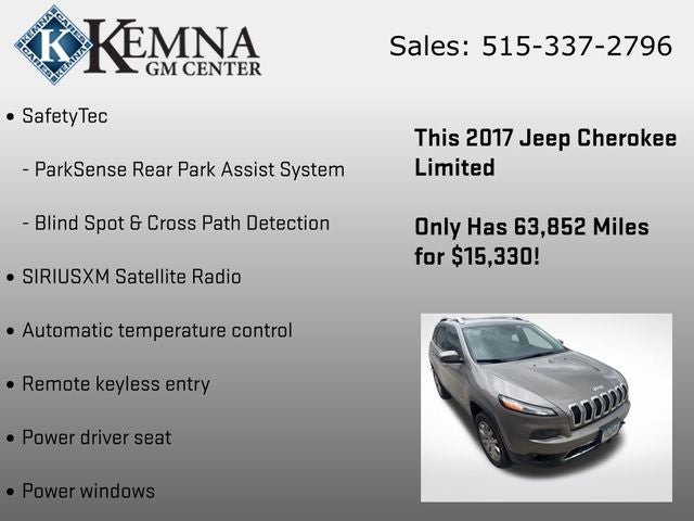 2017 Jeep Cherokee Limited