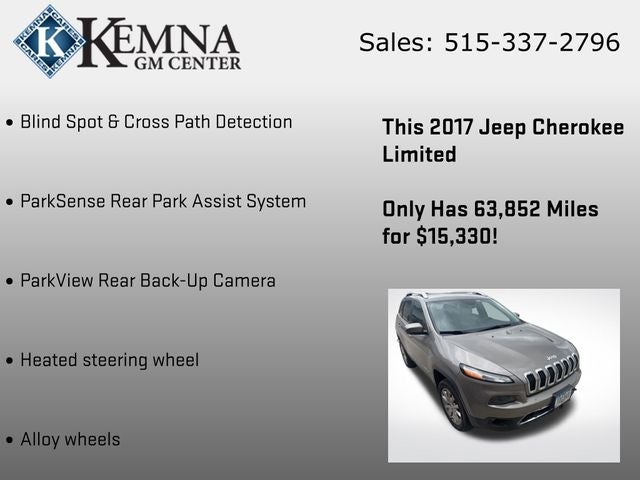 2017 Jeep Cherokee Limited