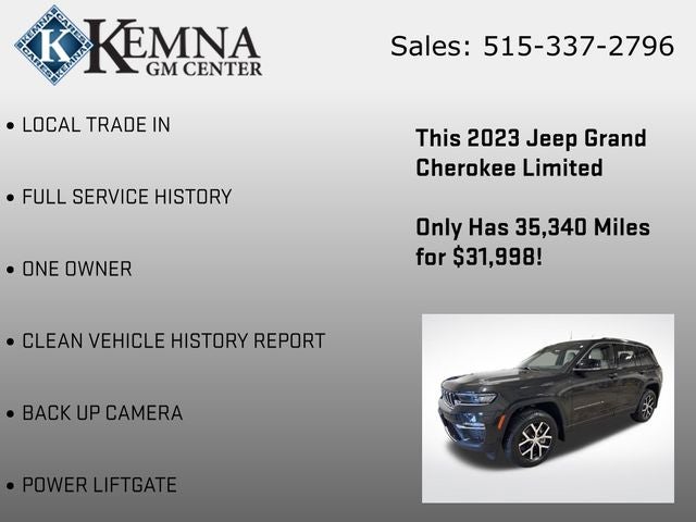 2023 Jeep Grand Cherokee Limited 4x4